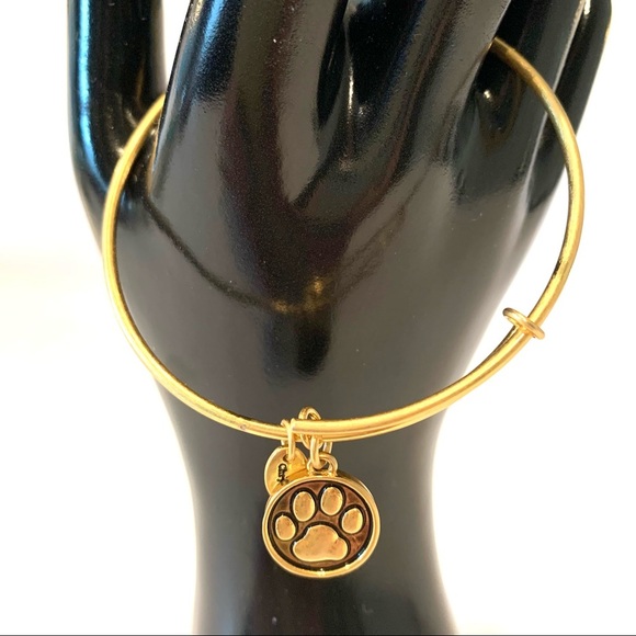 We Are Penn State Paw Bangle Bracelet - Picture 2 of 4